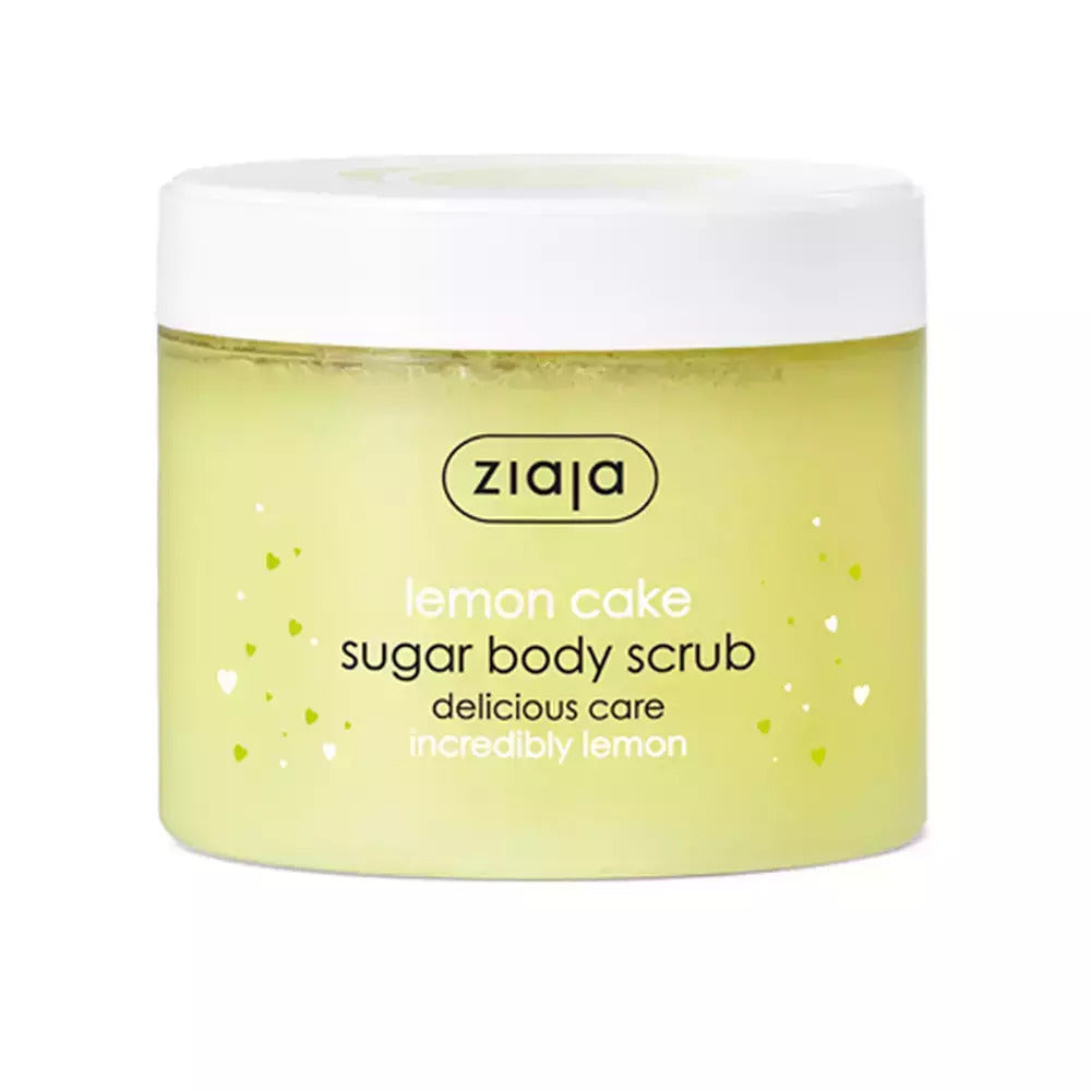 ziaja sugar body scrub lemon cake 300ml