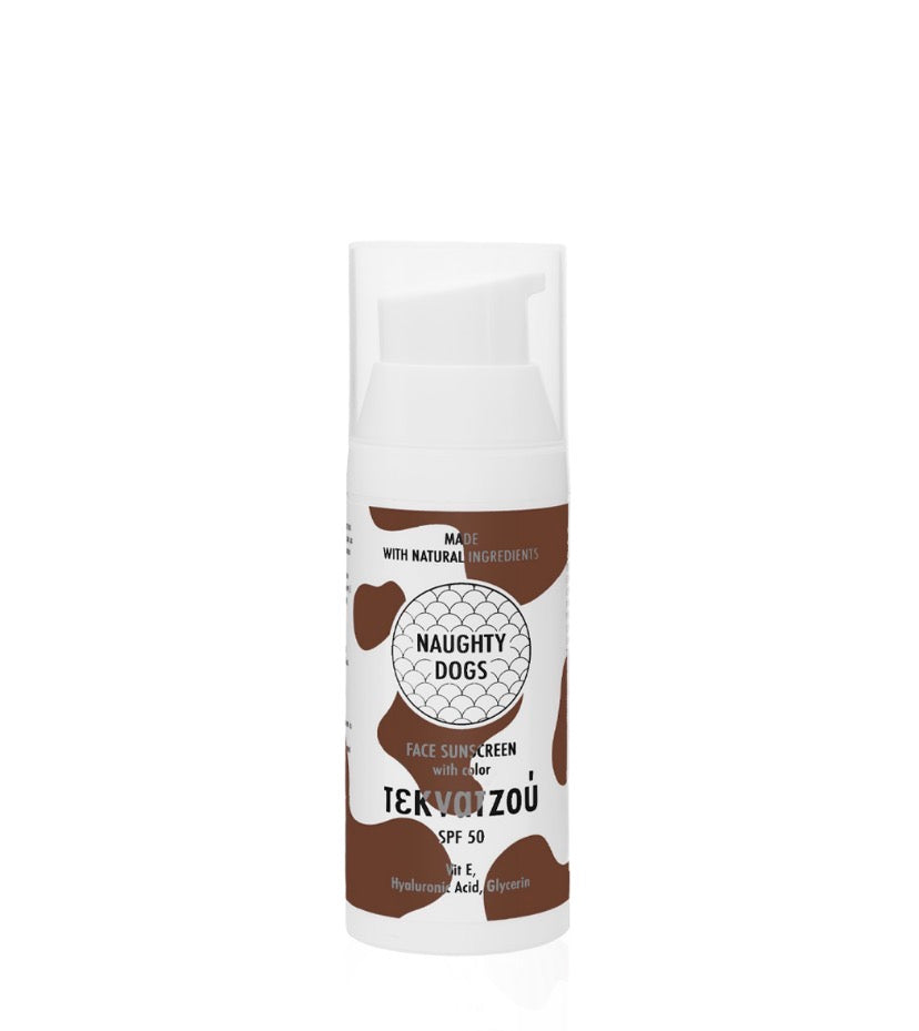 FACE SUNSCREEN color ΤΕΚΝΑΤΖΟΥ 50ml