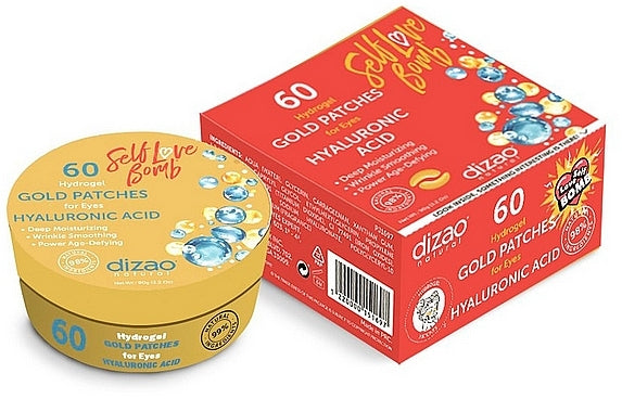 60 hydrogel gold patches with hyaluronic acid