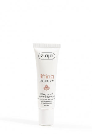 ziaja lifting solution serum eye and lips area 30ml