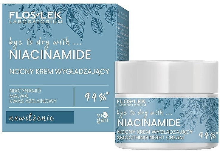 Floslek Niacinamide Light Moisturizing Cream.Ελαφριά ενυδατική κρέμα προσώπου
