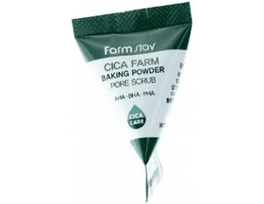 FARMSTAY
Απολέπιση προσώπου με εκχύλισμα κεντέλλας Cica Farm Baking Powder Pore Scrub