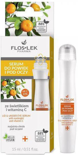 FlosLek Serum Ματιών με Βιταμίνη C για Λάμψη