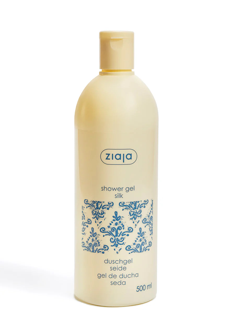 ziaja silk proteins shower gel 500ml