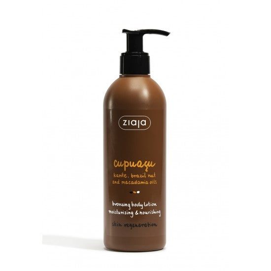 ziaja cupuacu bronzing body lotion 300ml