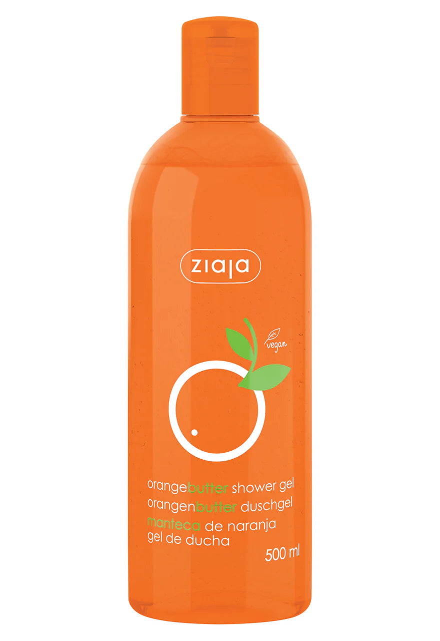 ziaja orange butter shower gel 500ml