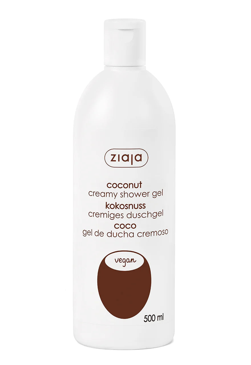 ziaja coconut creamy shower gel 500ml