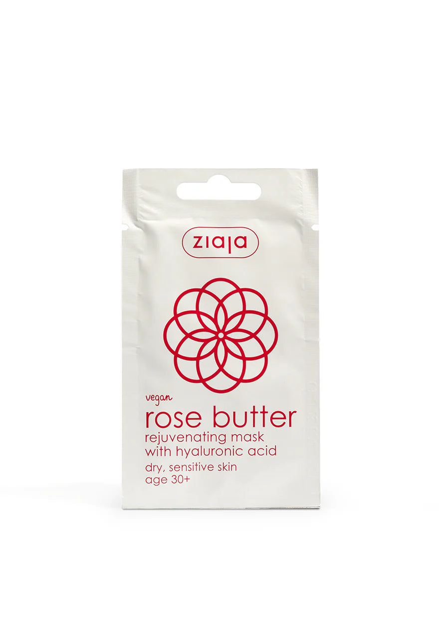 Ziaja rose butter face mask