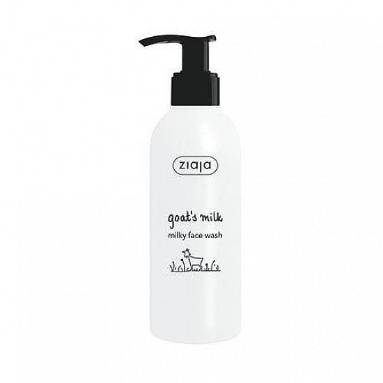 ziaja goat's milk milky face wash 200ml