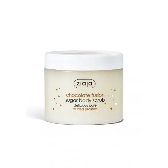 ziaja sugar body scrub chocolate fusion 300ml