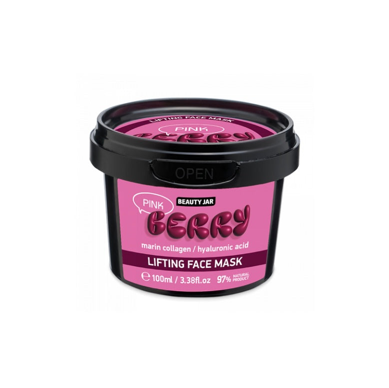 Beauty Jar Pink Berry Lifting Face Mask 100ml