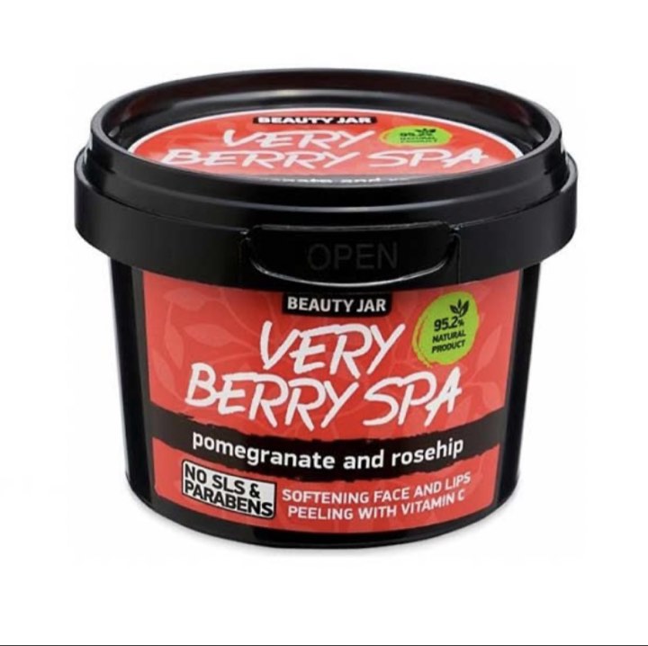 Beauty Jar Very Berry Spa Face & Lips Peeling 120gr