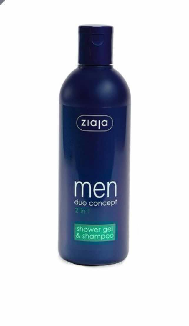 ziaja men shower gel and shampoo 2 in 1