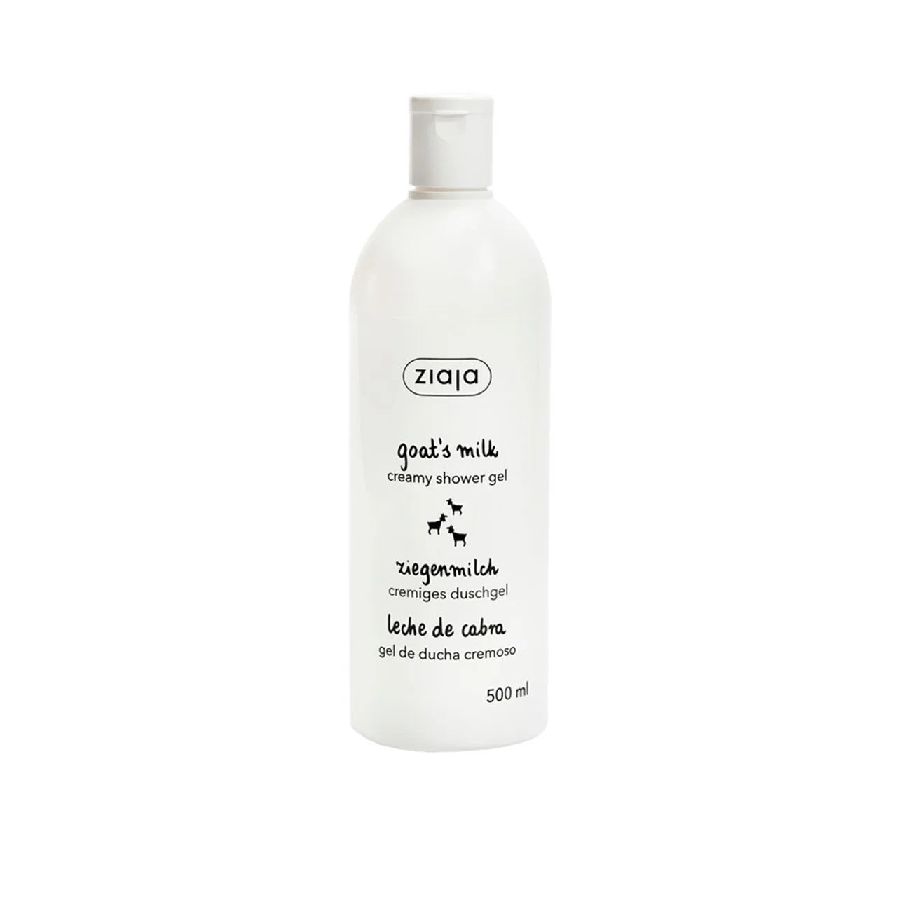 ziaja goat's milk creamy shower gel 500ml