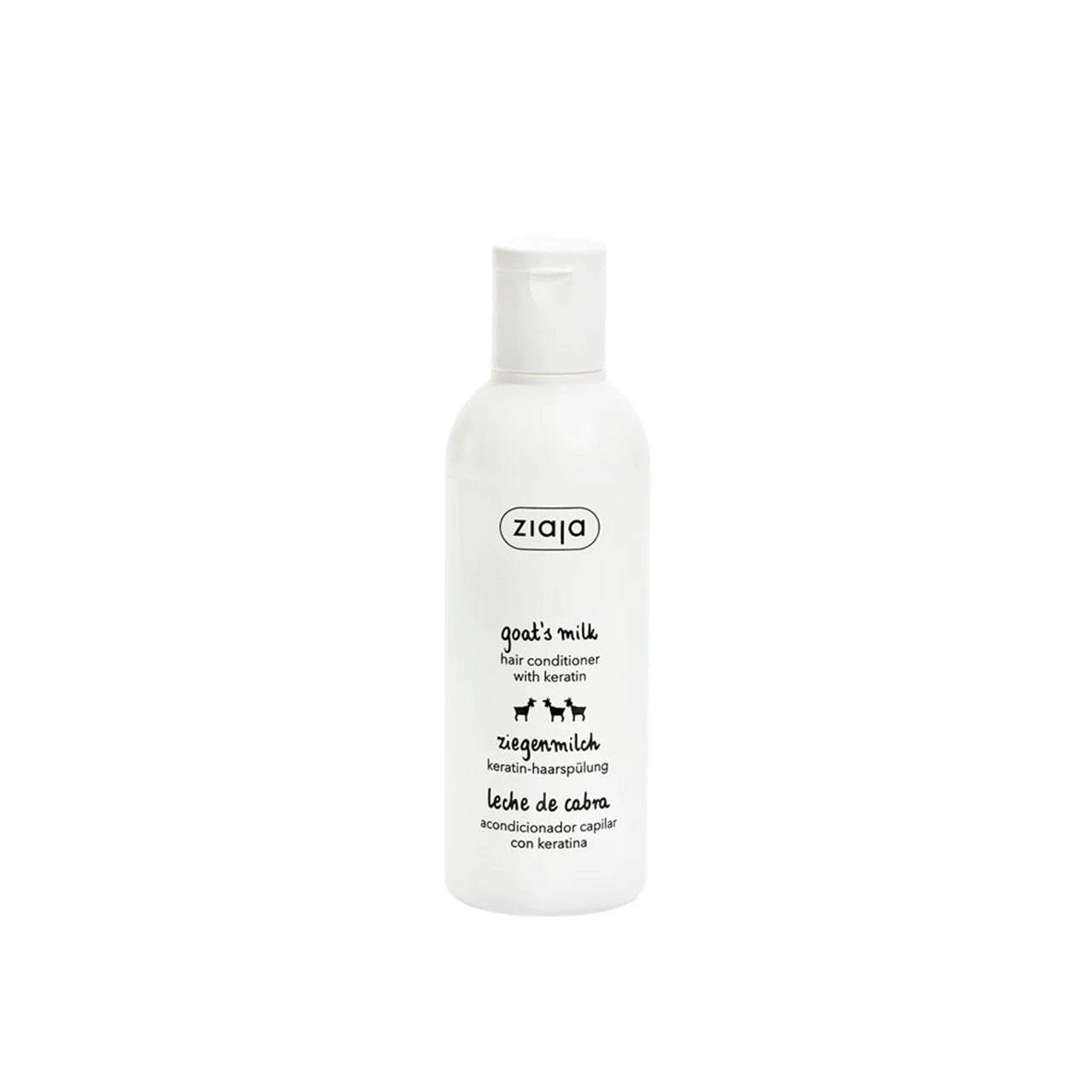 ziaja goat's milk hair conditioner with keratin 200ml
