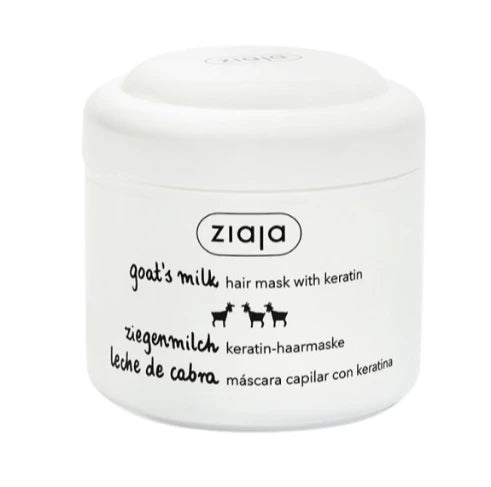 ziaja goat's milk hair mask with keratin 200ml