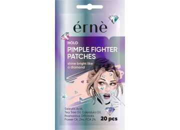 ERNE ΕΠΙΘΕΜΑΤΑ ΚΑΘΑΡΙΣΜΟΥ ΠΡΟΣΩΠΟΥ ΓΙΑ ΜΑΥΡΑ ΣΤΙΓΜΑΤΑ GLOWING IN THE DARK ΔΙΑΜΑΝΤΑΚΙΑ 20 ΤΕΜΑΧΙΑ