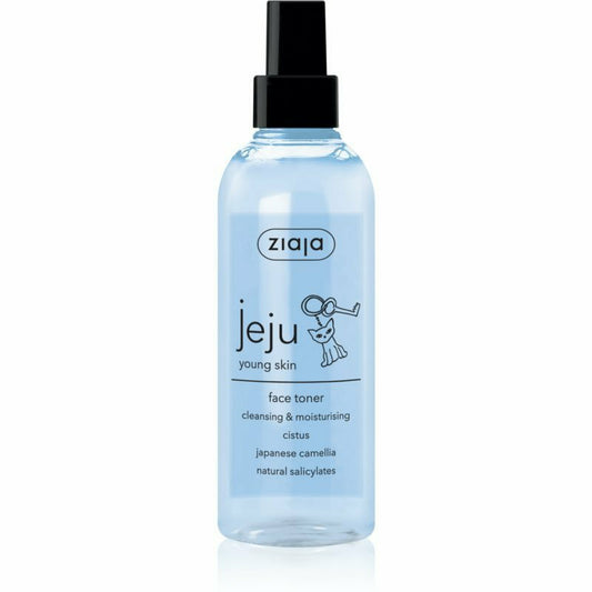 ziaja jeju young skin face toner 200ml