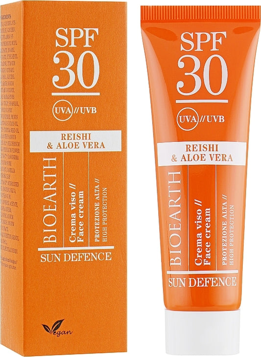 Bioearth Reishi & Aloe Vera 30SPF 50ml