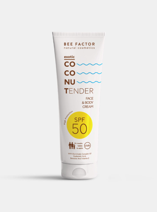 Bee factor cocnut tender 50SPF 150ml