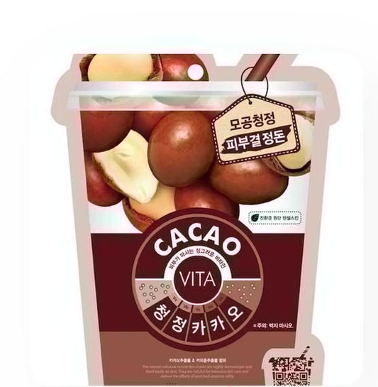 MEDIHEAL  Cacao Vita Mask - Μάσκα για έλεγχο του σμήγματος