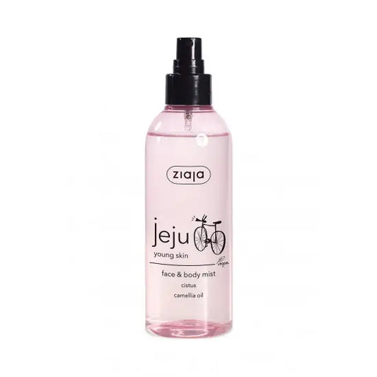 ziaja jeju young skin  face & body mist 200ml