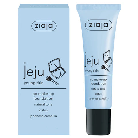 ziaja jeju young skin no make-up foundation 30ml