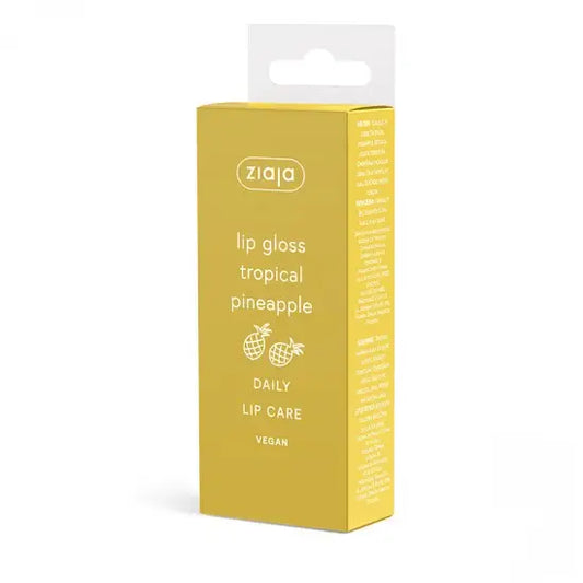 ziaja lip gloss tropical pineapple 12ml