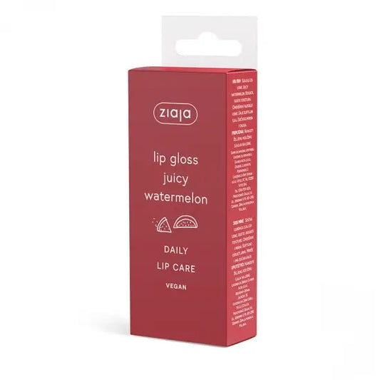 ziaja lip gloss juicy watermeon 12ml