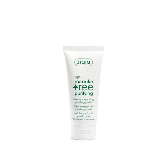 ziaja manuka tree deeply cleansing peeling paste 75ml